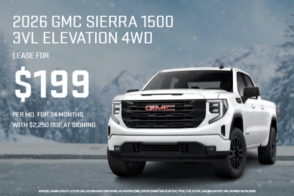 2026 GMC Sierra 1500 3VL Elevation 4WD