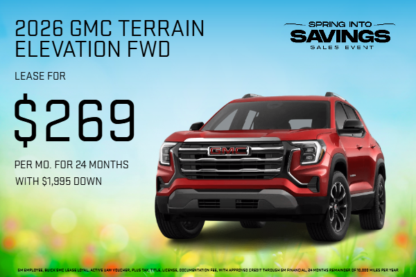 2026 GMC Terrain Elevation FWD