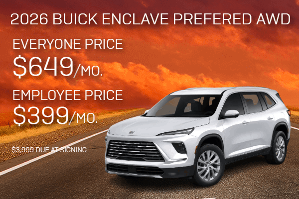 2026 BUICK ENCLAVE PREFERRED AWD