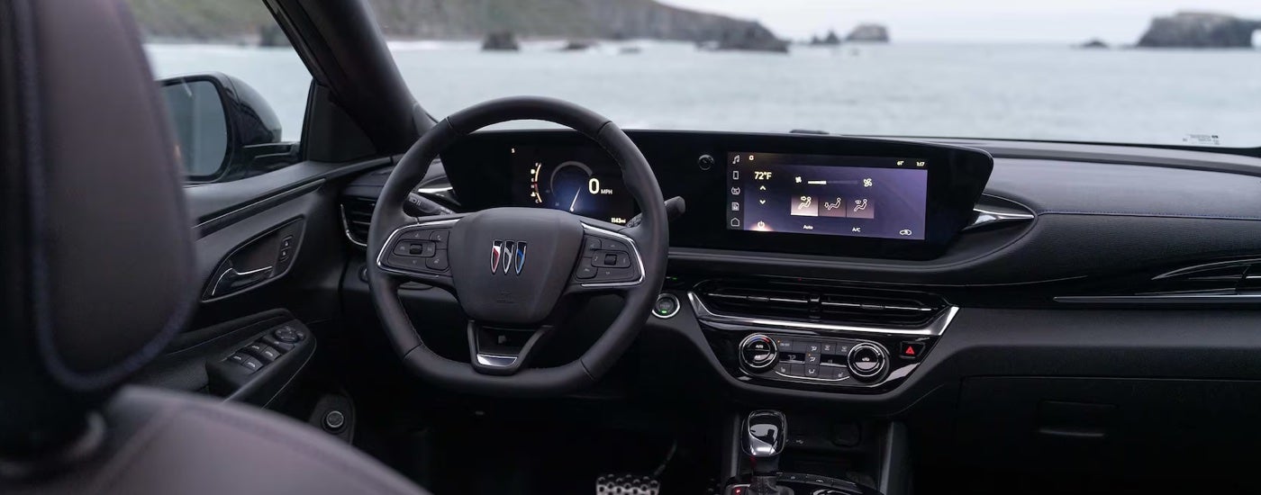 The interior of a 2025 Buick Envista for sale.