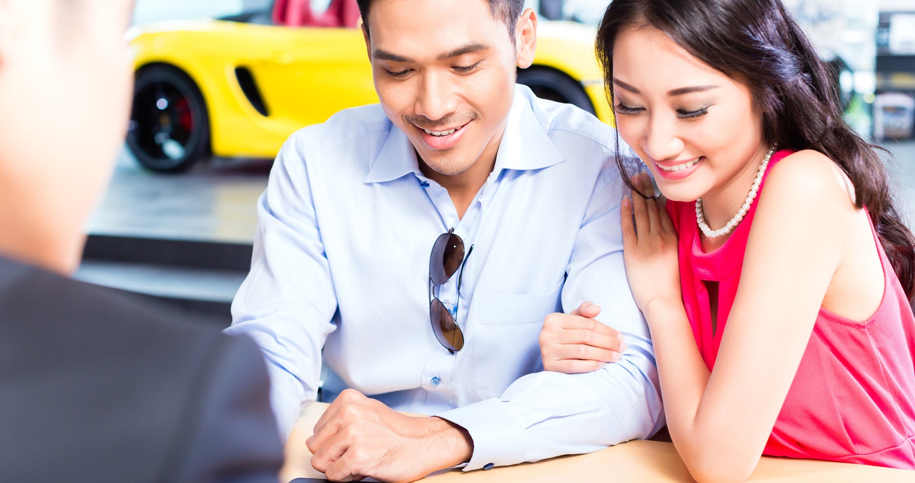 couple at desk